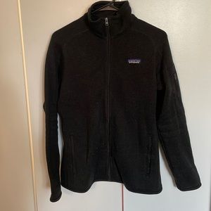 BLACK ZIP UP PATAGONIA